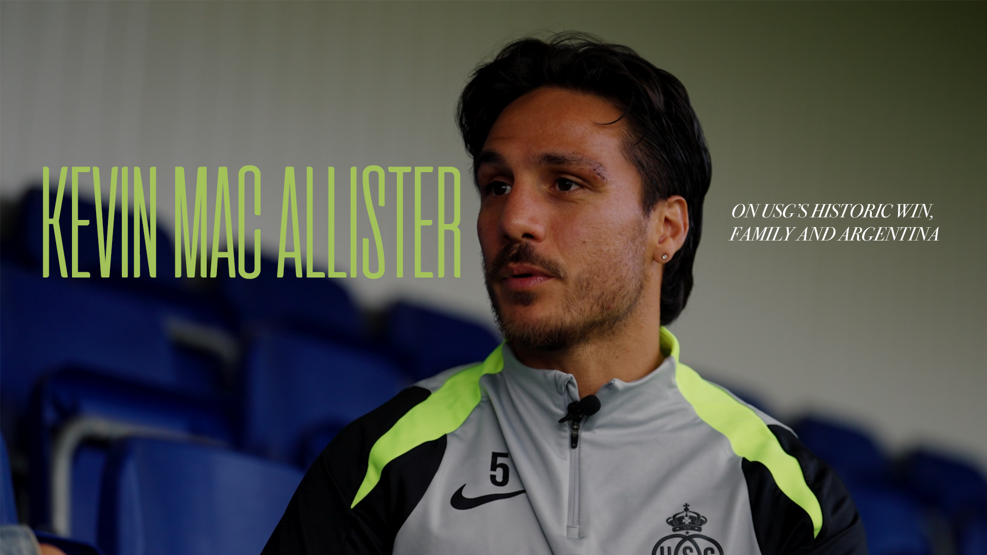 Kevin Mac Allister – on USG's historic win, family and Argentina